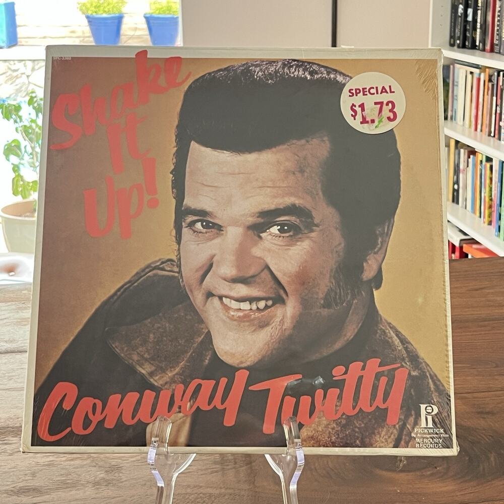Conway Twitty Shake It Up! Vinyl LP 1972 Pickwick SPC-3360 Sealed